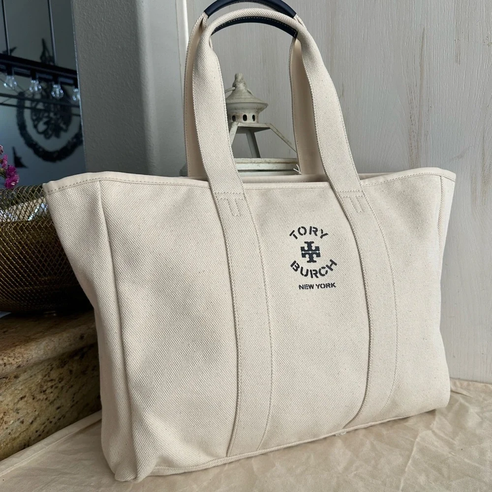 New Tory Burch canvas tote